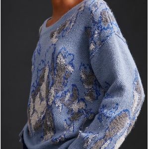 By Anthropologie Abstract Sweater